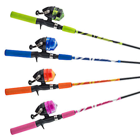 5 ft 6 in 2 Pc Medium Spincast Combo Assortment