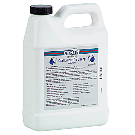 Cydectin 0.1% Sheep Drench - 1000 mL