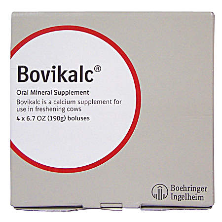 Bovikalc Bolus - 4 Pk