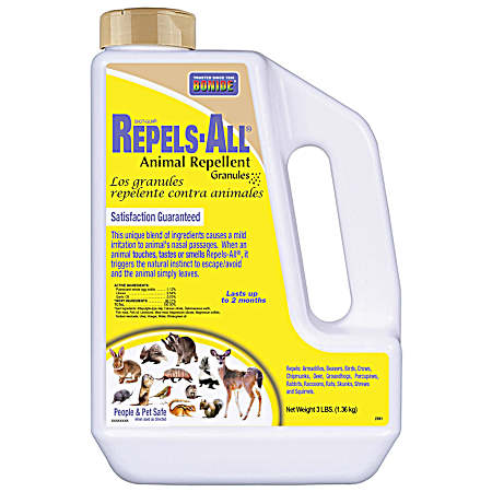 3 Lb Repels-All Animal Repellent Granules