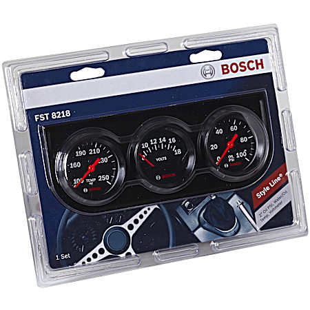 Style Line 2 In. Triple Gauge Kit