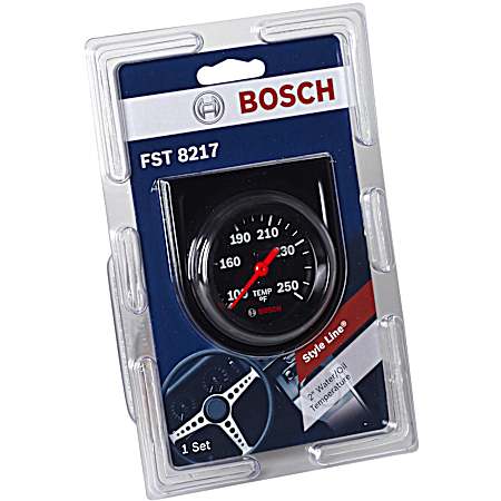 Style Line Mechanical Water/Oil Temperature Gauge