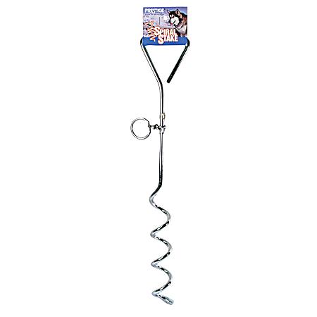 18 in Spiral Tie-Out Stake