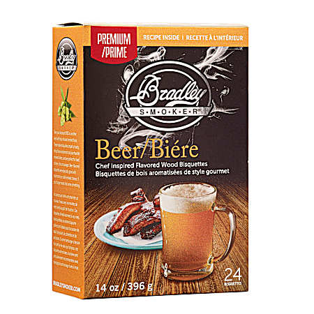 Premium Beer Flavor Bisquettes - 24 Pk