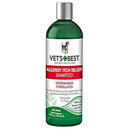 16 oz Allergy Itch Relief Shampoo for Dogs