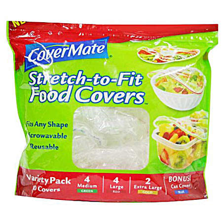 Stretch-To-Fit Food Covers