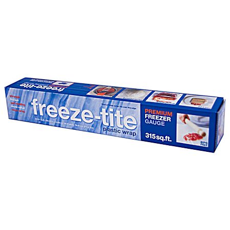 Premium Freezer Gauge Plastic Freezer Wrap - 315 Sq Ft