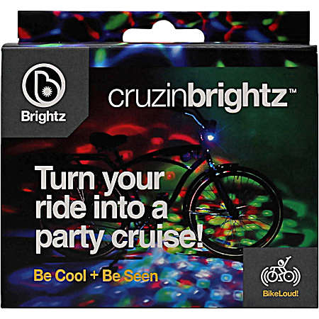 Cruzin Brightz Multicolor Bicycle LED Light