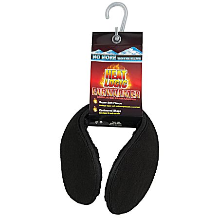 Adult Black Insulated Fleece Ear Warmer