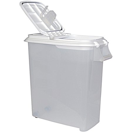 50 qt Roll-Away Pet Food Dispenser