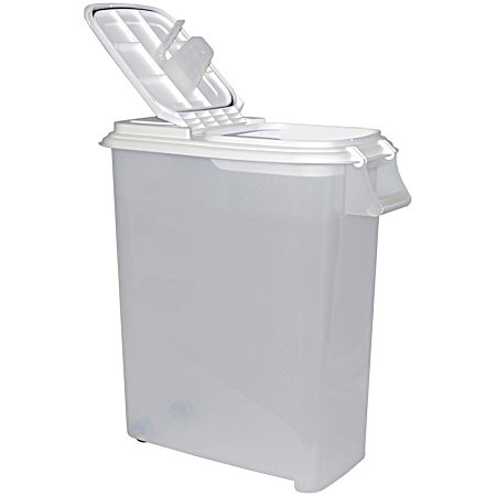 80 qt Roll-Away Pet Food Dispenser