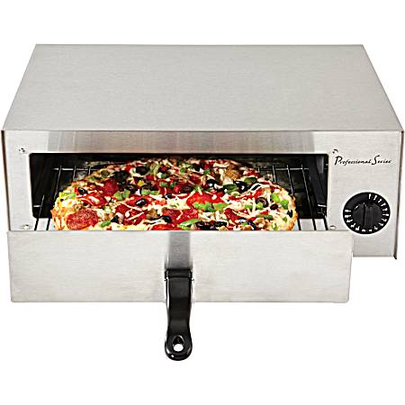 12 in 120V Timed Stainless Steel Pizza Oven