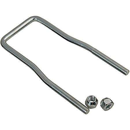 8.75 in Spare Tire Zinc Carrier w/ Lug Nuts