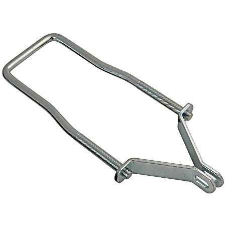 8.75 in Spare Tire Zinc Carrier w/ Brackets