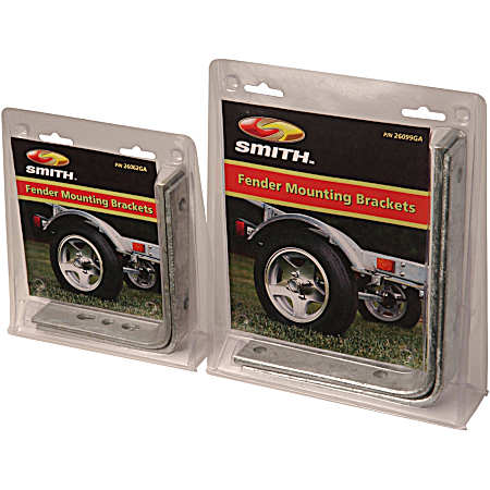 2 pc Fender Galvanized Steel Mounting Bracket