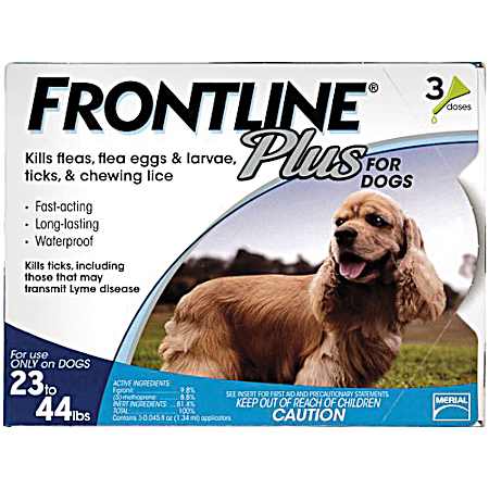 Dogs 23 to 44 lbs Flea & Tick Control