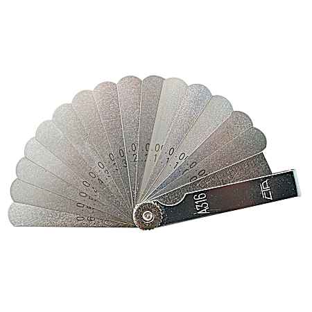 15-Blade Standard Feeler Gauge