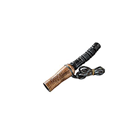 Wood/Black Ol' Faithful Wooden Grunt w/Flex Tube Deer Call