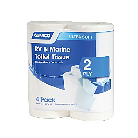 RV 4 Pk. 2-Ply Toilet Tissue