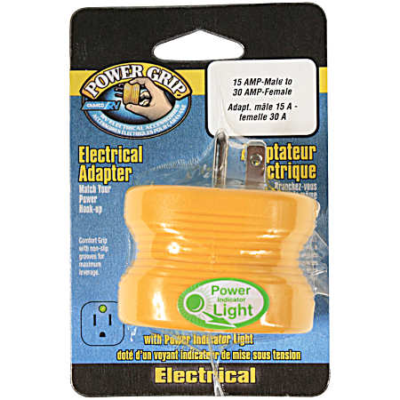 Power Grip 15M-30F RV Electrical Adapter