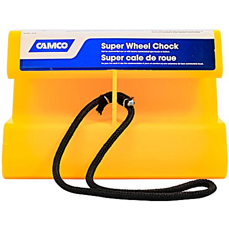 Super Wheel Chock w/ Rope