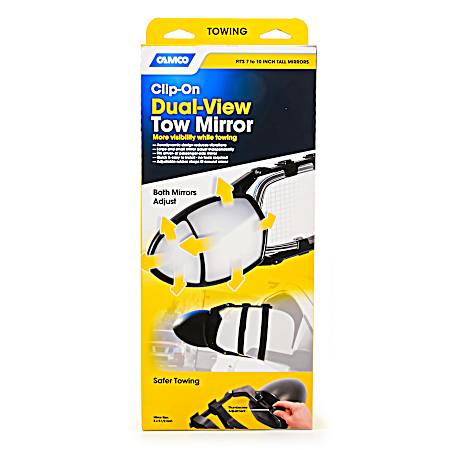 Clamp-on Dual View Towing Mirror