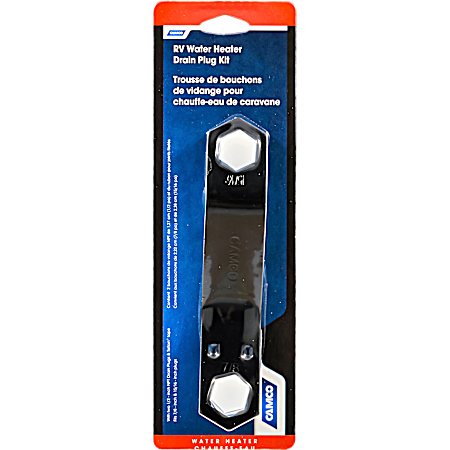 RV Water Heater Drain Plug Kit