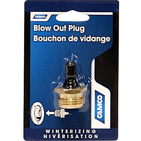 Brass Blow Out Plug