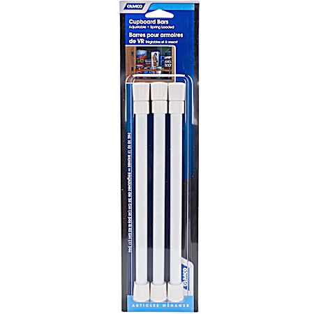 White Cupboard Bar - 3 Pk