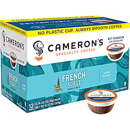 French Dark Roast Betterbrew Coffee Pods - 12 Ct