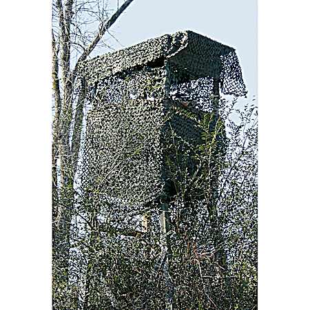Ultra-Lite Basic Series 7 ft 10 in x 19 ft 8 in Green & Brown Camouflage Field Netting