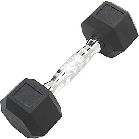 Dumbbell Rubber Coat - Black
