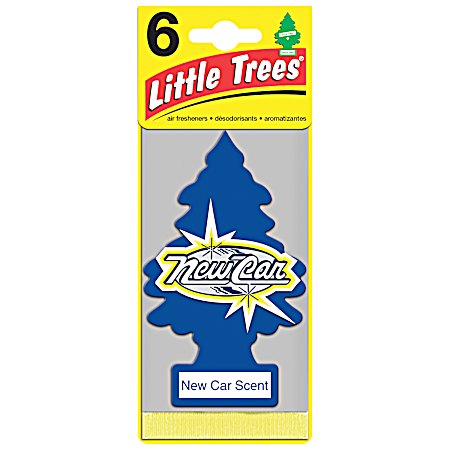 6 Pk. Air Freshener - New Car Scent