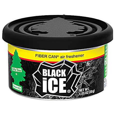 Black Ice Fiber Can Air Freshener