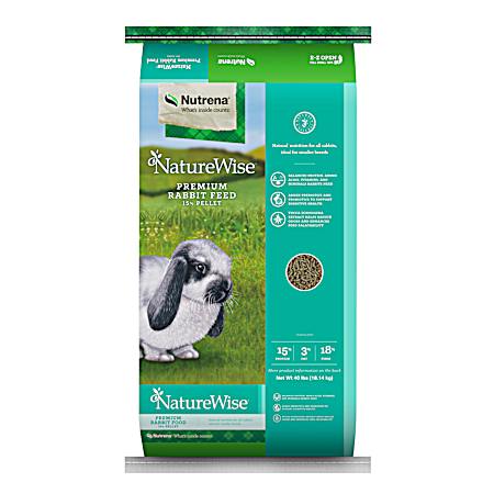 NatureWise 15% Pellet Premium Rabbit Feed
