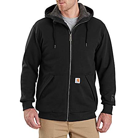 Men's Rain Defender Rockland Black Hooded Sweatshirt