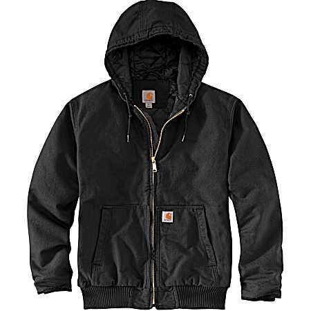 Men's Black Insulated Active Jacket
