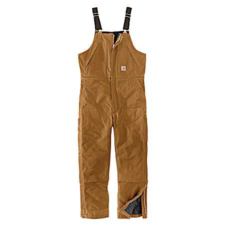 Men’s Loose Fit Firm Duck Insulated Biberalls