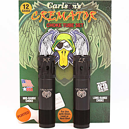Browning Invector Plus Cremator 12 ga Ported Choke Tubes - 2 Pk