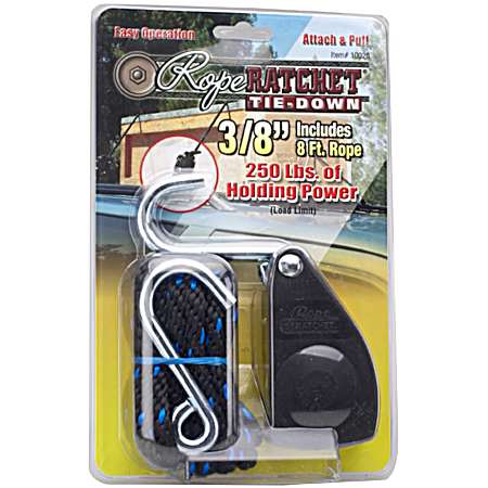 8 ft Rope Ratchet Tie-Down