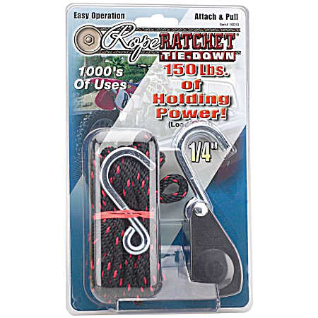 8 ft Rope Ratchet Tie-Down
