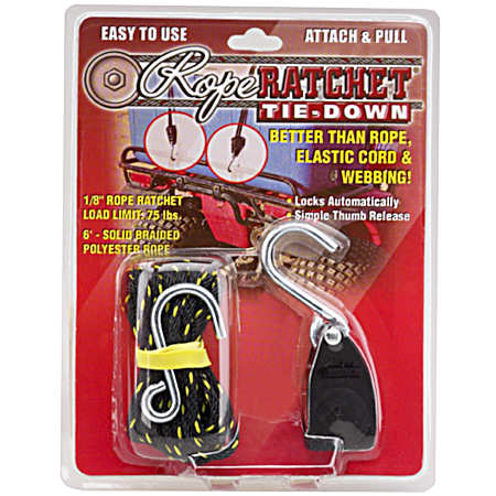 6 ft Rope Ratchet Tie-Down