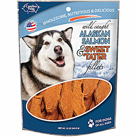 Alaskan Salmon and Sweet 'Tater Dog Treats