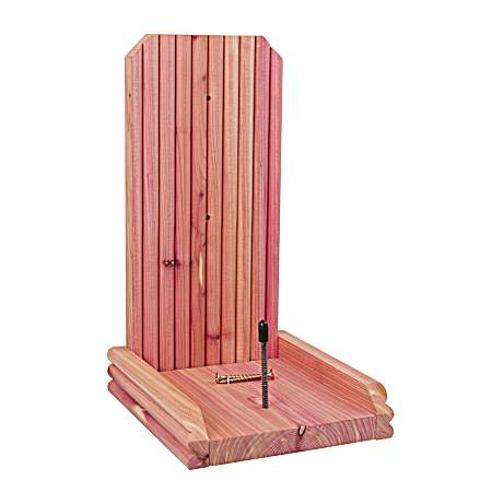 Cedar Squirrel Depot Feeder