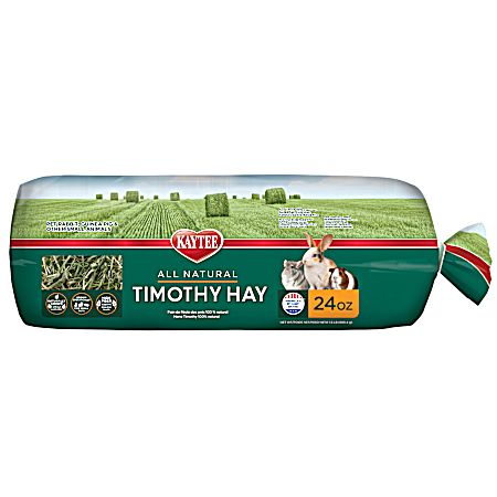 Natural Timothy Hay Mini Bale 24 oz