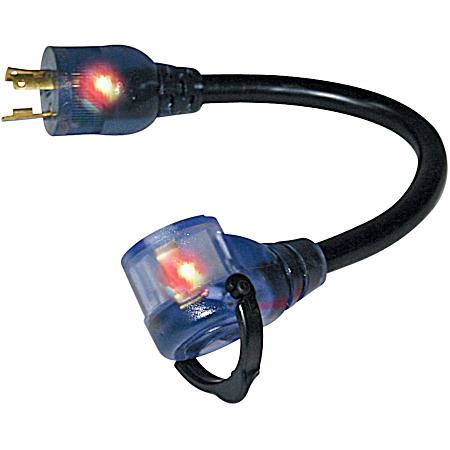 1.5 ft Pro Grip 30A Male/30A RV Female Generator Adapter Cord
