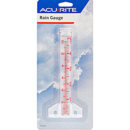 5 in Glass Rain Gauge
