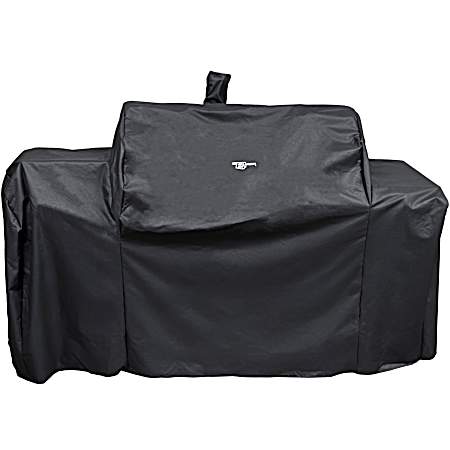 Longhorn Combo Black Gas & Charcoal Grill Cover