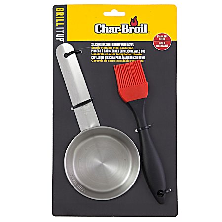 Aspire Silicone Basting Brush & Bowl