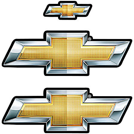 Holographix Chevy Bowties Decals